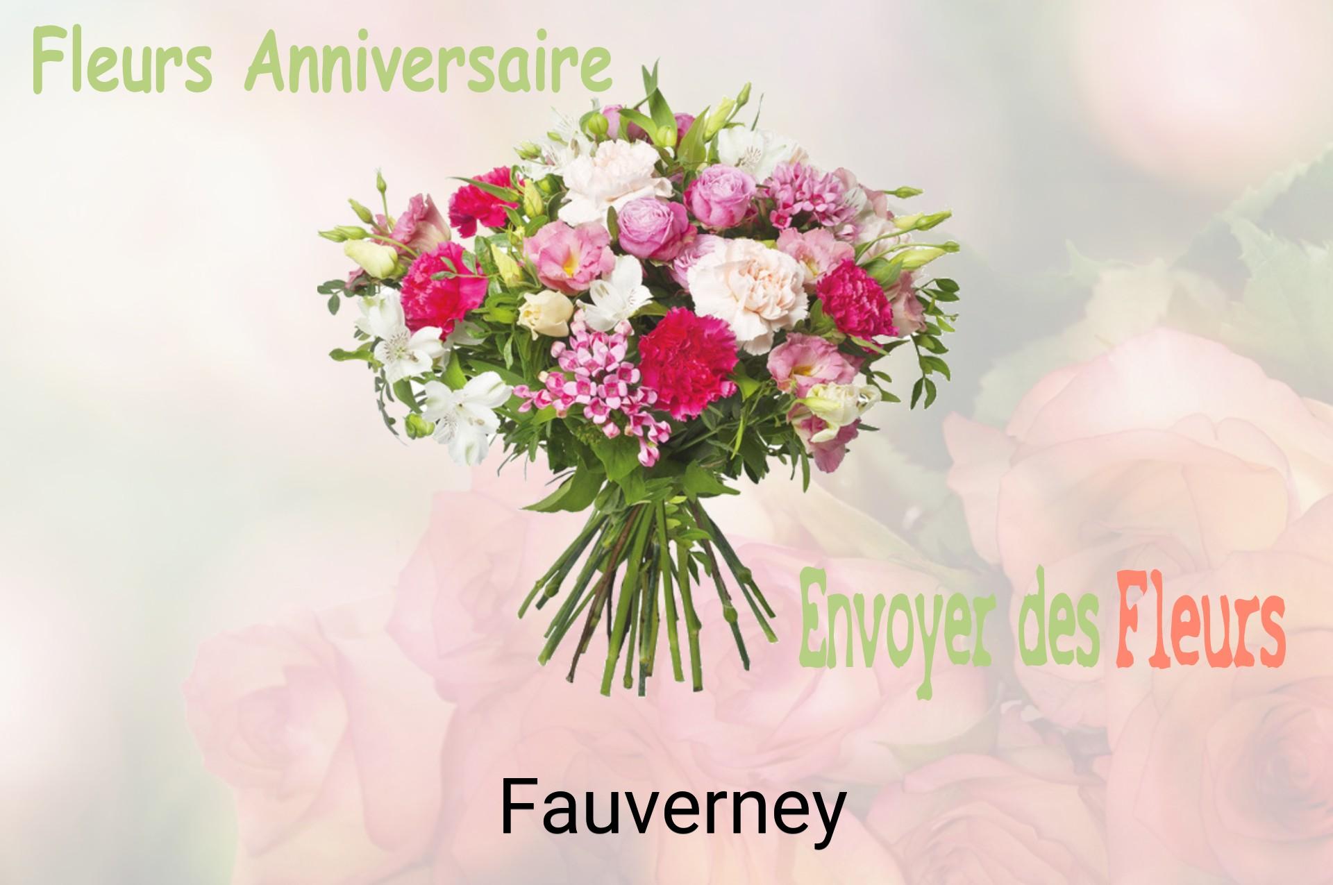 Bouquet de fleurs d’anniversaire livré à Fauverney